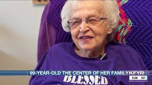 ‘Mom is the center of everything we do’: St. Anthony woman celebrates 99th  birthday surrounded by family