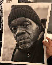 dad and I” 2024. printed