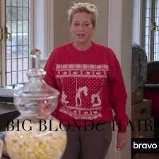 Looking for a good deal on camel sweater women? Dorinda Medley S Stripper Christmas Sweater Big Blonde Hair