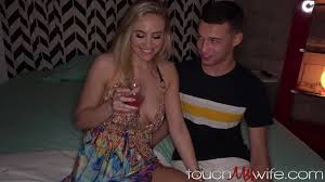 I Find My Horny Hot Wife Enjoying Herself Upstairs at Party