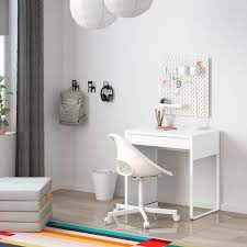 Models include corner desks, l shaped and sit to stand options. Micke Desk White 73x50 Cm Ikea