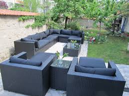 Salon De Jardin 14 Places En Resine Tressee Canape Modulable Tripoli Http Www Alicesgarden F Salon De Jardin Exterieur Mobilier Jardin Salon De Jardin Design