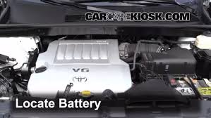 Toyota highlander 2008 manual online: Battery Replacement 2008 2013 Toyota Highlander 2012 Toyota Highlander 3 5l V6
