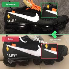 Nike Air Force 1 Off White Black Legit Check Step 2 Verify The Nike Swoosh Logo On Your Sneakers In 2020 Nike Swoosh Logo White Nikes Off White Shoes