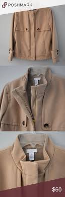 Chicos Camel Jacket Chicos Camel Colored Jacket Size 2 In
