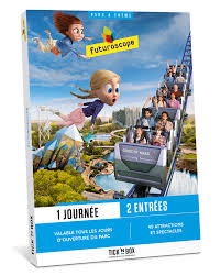 Réservez vos places de parc pour : Coffret Cadeau Futuroscope Tick Nbox