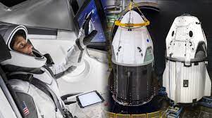 Et on march 2, a rocket carrying spacex's first capsule designed for humans, the crew dragon, lifted off from cape canaveral, florida. Spacex S Crew Dragon Spaceship Marches Towards Launch With Vacuum Chamber Test