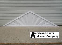 Gable Decoration With Sunburst Gable Vents Gable Decorations House Exterior