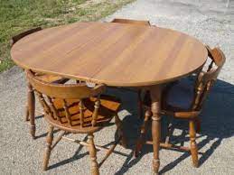 1960 S Temple Stuart Rockport Dining Table And 4 Chairs Vintage Dining Table Dining Room Table Table