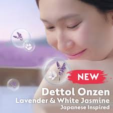 Dettol Onzen Lavender and White Jasmine Shower Gel Body wash 950ML