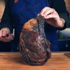 The ribs themselves yield about 1/3 to 1/4 of their weight as edible meat. Alton Brown S Holiday Standing Rib Roast Youtube