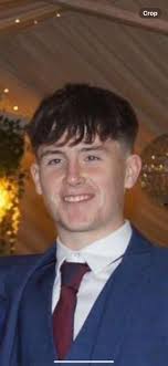 The tragic death has taken place of Tiernan Doherty, 14 Convent Road  Carndonagh. Shocked and saddened by his passing are his loving parents  Kevin and Louise. Tiernan will be sadly missed by