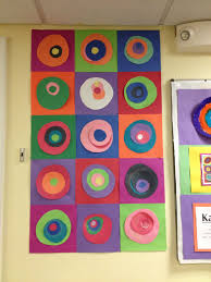 Preschool Artist Week Kandinsky Circles Art Lessons Preschool Art Projects Elementary Art