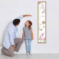 Details About Personalised Canvas Measure Height Growth Chart Fairy Baby Gift Girls Parents