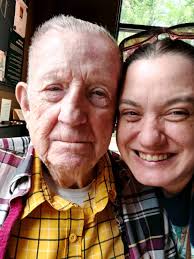 Handsome Ransom is 100! My uncle is the first of the 14 (!!!) babies my  grandmother birthed to make it to the century mark. My dad, the baby of the  family at