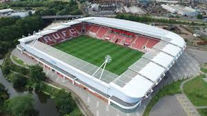 Rotherham united played at millmoor for over 100 years, leaving in 2008 when a dispute over the ground's ownership meant that they could no longer call the former flour mill their home. New York Stadium Rotherham United Youtube