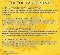 The Four Agreements The Four Agreements Toltec Wisdom Cool Words