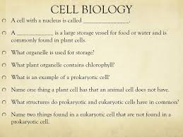 Check spelling or type a new query. Unit 1 The Biology Of Cells Ppt Download