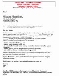 Employment Verification Letter For Immigration Lovely Significances Of Verification Of Employment L In 2020 Letter Of Employment Reference Letter Cover Letter Template