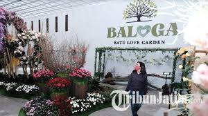 Suasana taman terasa adem dan tertata dengan baik. Harga Tiket Masuk Baloga Tempat Wisata Baru Di Kota Batu Untuk Liburan Akhir Tahun