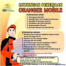 Temukan informasi lowongan kerja terbaru yang anda inginkan disini. Lowongan Kerja Sebagai Oranger Mobile Mei 2021