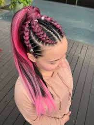 African hair braiding by mamy is a hair and beauty salon in san diego and orange county specializing in african hair braiding, eyelash extension and microblading. 100 Kanekalon Braids Colorful Synthetic Braids Hairdo Ideas In 2021 Braided Hairdo Hair Styles Kanekalon Braids