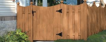 Either choice is a neutral, understated solution to make sure you get the benefits of a privacy fence, while still showcasing the color of your house. Staining Siding And Fences Cabot