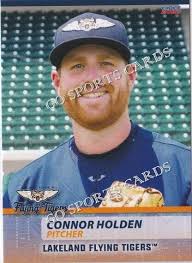 2023 Lakeland Flying Tigers Connor Holden RC Rookie Detroit Tigers Minor  League