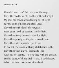 Sonnet Xliii Elizabeth Barrett Browning Would Love For This Poem To Be Said At My Wedding Wise Words Love Quotes Poetry Sonnets