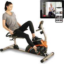 Handlebars move back/forth while pedaling to increase the amount of effort during the entire movement resulting in increased calories burned. Exerpeutic 1500xl Magnetic Recumbent Exercise Bike With Bluetooth And Smart Cloud Fitness App Walmart Com Walmart Com