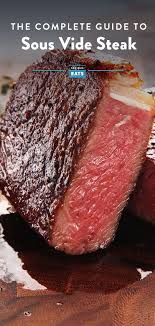 Sous Vide Steak Guide The Food Lab In 2020 Sous Vide Steak Sous Vide Sous Vide Recipes