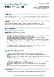 5 flight attendant resume templates word doent downlo premium. International Flight Attendant Resume Samples Qwikresume