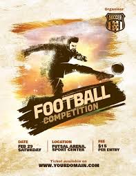 Create The Perfect Design By Customizing Easy To Use Templates In Minutes Easily Convert Your Image Desi In 2021 Football Tournament Sport Poster Design Soccer Poster