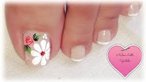 Una pedicura es el tratamiento de las uñas de los pies. Unas Elegantes Y Sencillas Diseno De Unas Pies Youtube