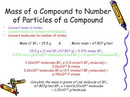 Chemical formulas only tell us how many atoms of each element are present in a molecule, but worked example: The Mole Ppt Download