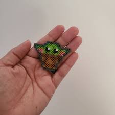 Baby Yoda Keychain Or Magnet Fuse Beads Mini Perler Beads Etsy Perler Bead Disney Hama Beads Patterns Hamma Beads Ideas Get great deals on ebay! perler bead disney hama beads patterns
