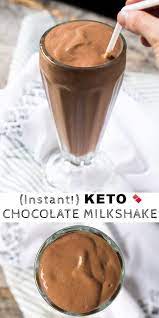 Instant Paleo Keto Chocolate Milkshake Keto Paleo Milkshake Chocolate Chocolate Milkshake Keto Milkshake Food