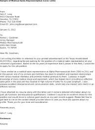 Resume For Medical Representative Without Experience