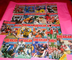 american football nfl official guide magazine complete in 18