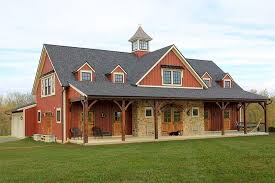 Modern pole barn homes however, can be clad in a variety of materials, and when completed are nearly indistinguishable from a traditional home, and in many cases provide more space, and an open and airy interior that is often sought after. 17 Greatest Pole Barn Homes House Topics