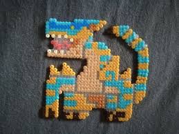 Bead Tigrex By Trashgroove Monster Hunter Art Monster Hunter Bead Sprite