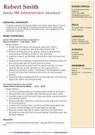 Assists the human resources supervisor in preparation of board of directors briefing notes/recommendations as required. Hr Administrative Assistant Resume Samples Qwikresume