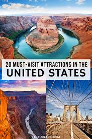 20 Must Visit Attractions In The United States Us Travel Destinations Usa Travel Destinations Travel Usa
