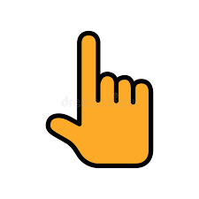 Resultado de imagen de mano señalando vector