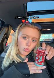 Alani Drink Biryhday Cake Made of Cqns