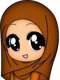 Background karikatur yg lucu buat keluarga : Gambar Kartun Lucu Berhijab