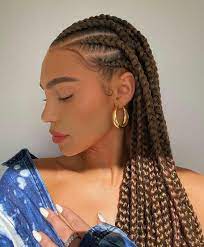 Braid Hairstyles With Weave 2020 That Will Turn Heads Goddess Braids Hairstyles Hair Styles Natural Hair Styles