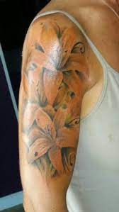 Tiger Lily Half Sleeve Tattoos Flower Tattoo Tattoos And Piercings