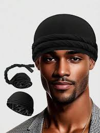 Satin Lined Head Wrap Satin Lined Turban For Men