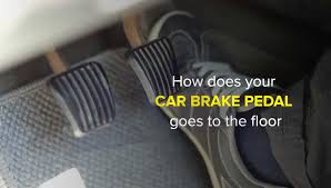 car brake pedal goes to the floor